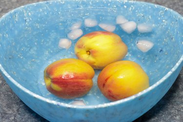 Even though fresh peaches are only available for a few months in the summer, there\'s no reason you can\'t enjoy them all year long. Just choose some fresh ripe peaches, grab a few jars, a little sugar, and you\'ll be on your way to preserving these delightful beauties in no time.
