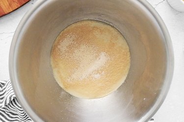 Yeast in bowl