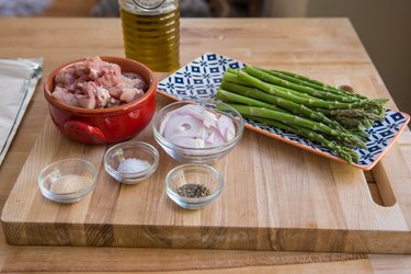 Make Ahead Foil Pack Chicken Asparagus Dinners