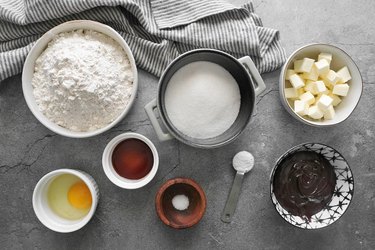 Ingredients for hamentashen recipe