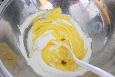 yellow frosting