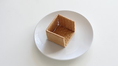 Building house from graham crackers