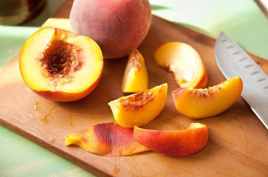 Fresh Cut peaches