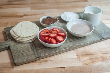 Strawberries and Cream Dessert Tacos Recipe